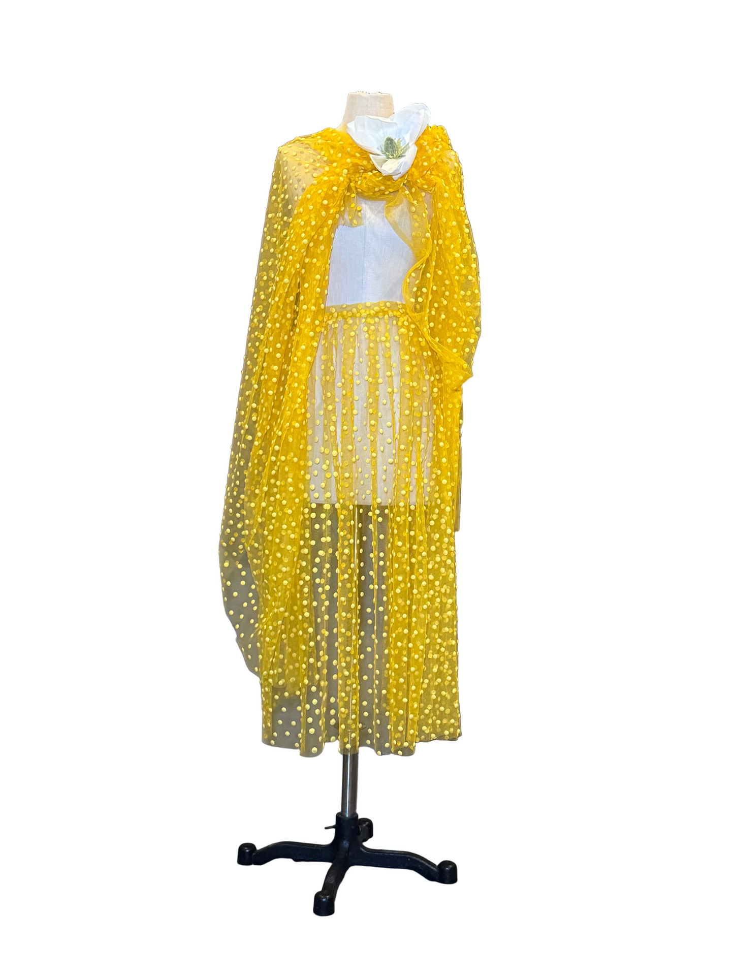 Yellow Polka Dot Overlay Set - Rental