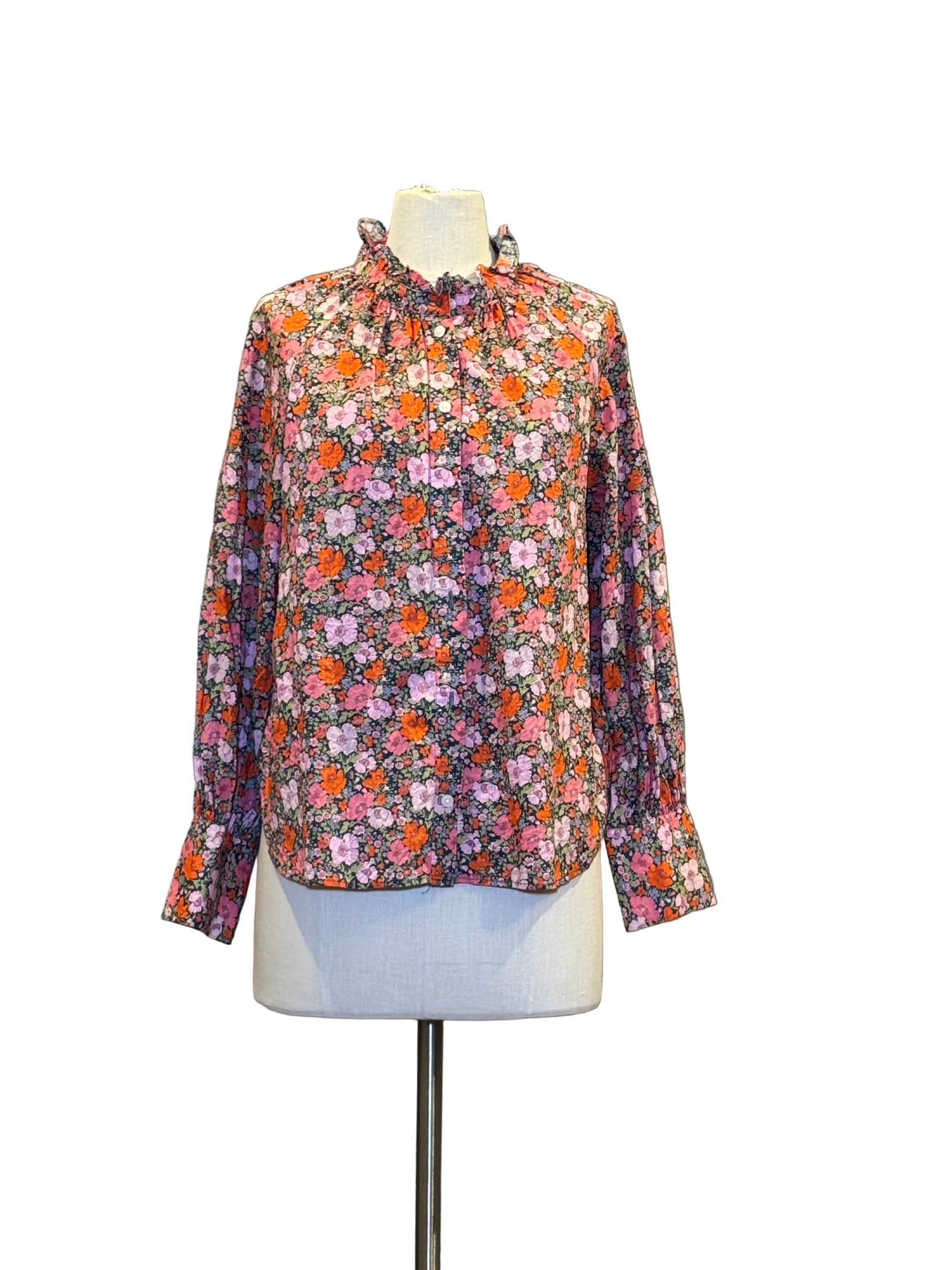 Floral Long Sleeve Blouse - Rental