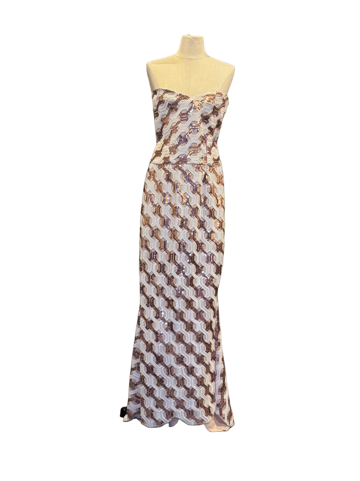 Pink Checkers Dress - Rental