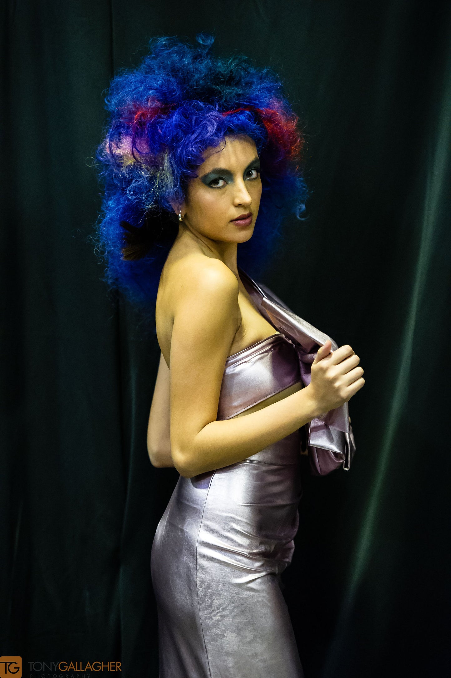 Style Lounge Pink Pleather Long Skirt