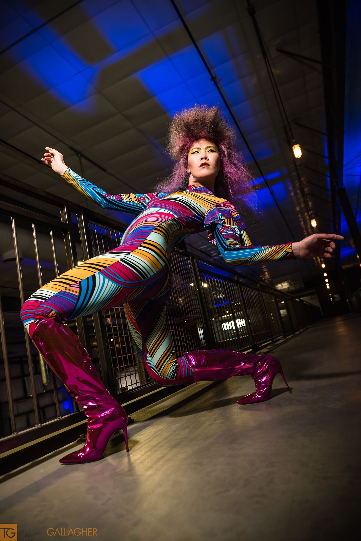 Style Lounge: Multi-Color Jumpsuit