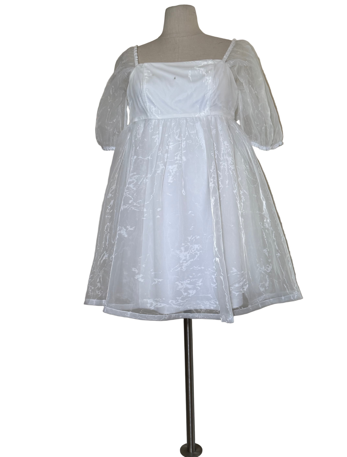 White Cute Dress - Rental