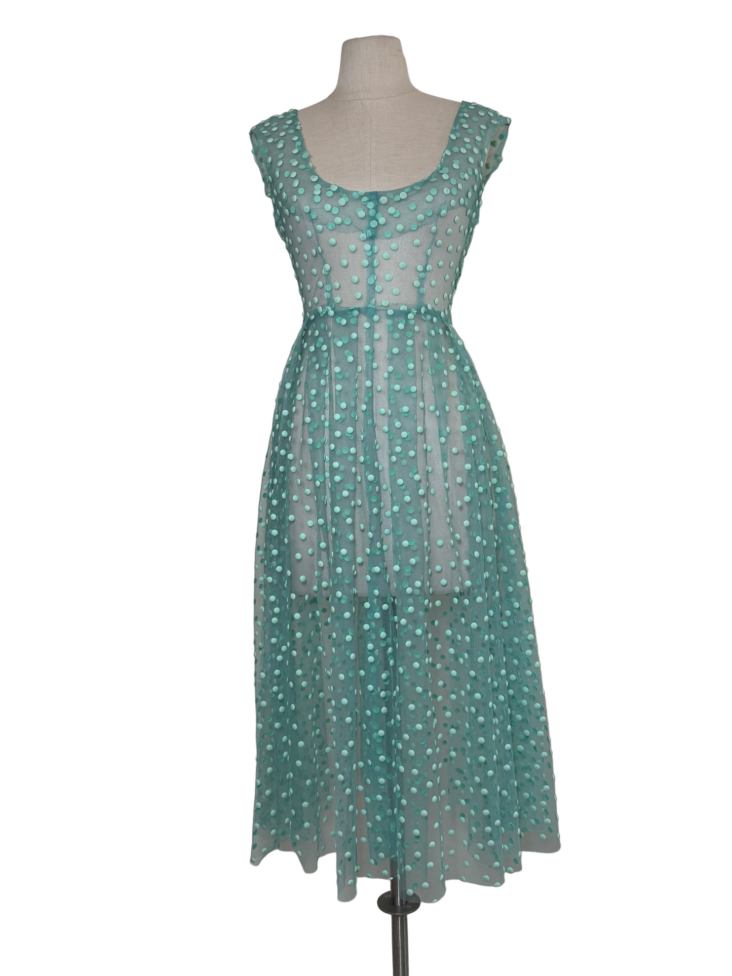 Teale Dots Dress - Rental