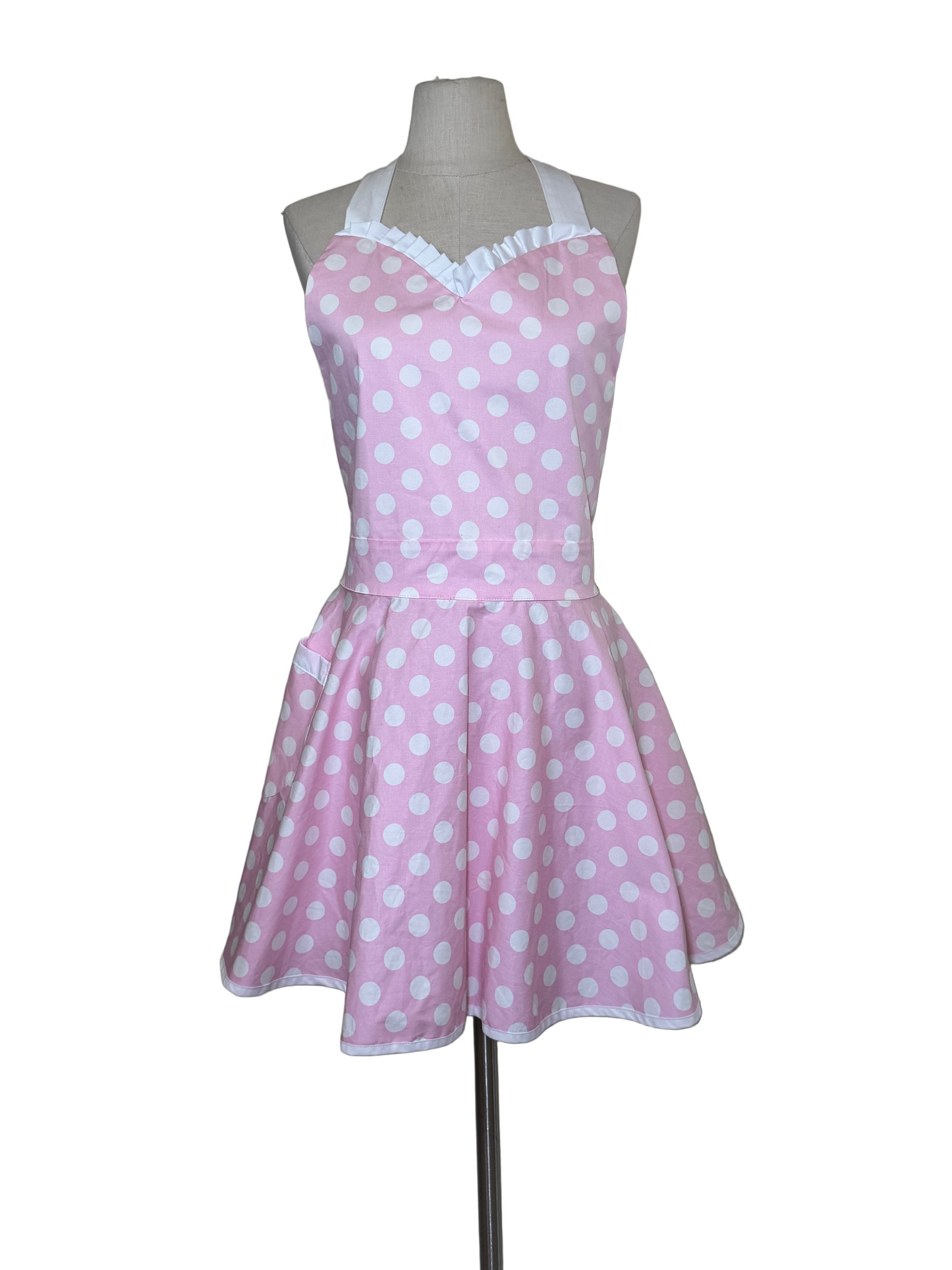 Pink Polka Dot Dress - Rental