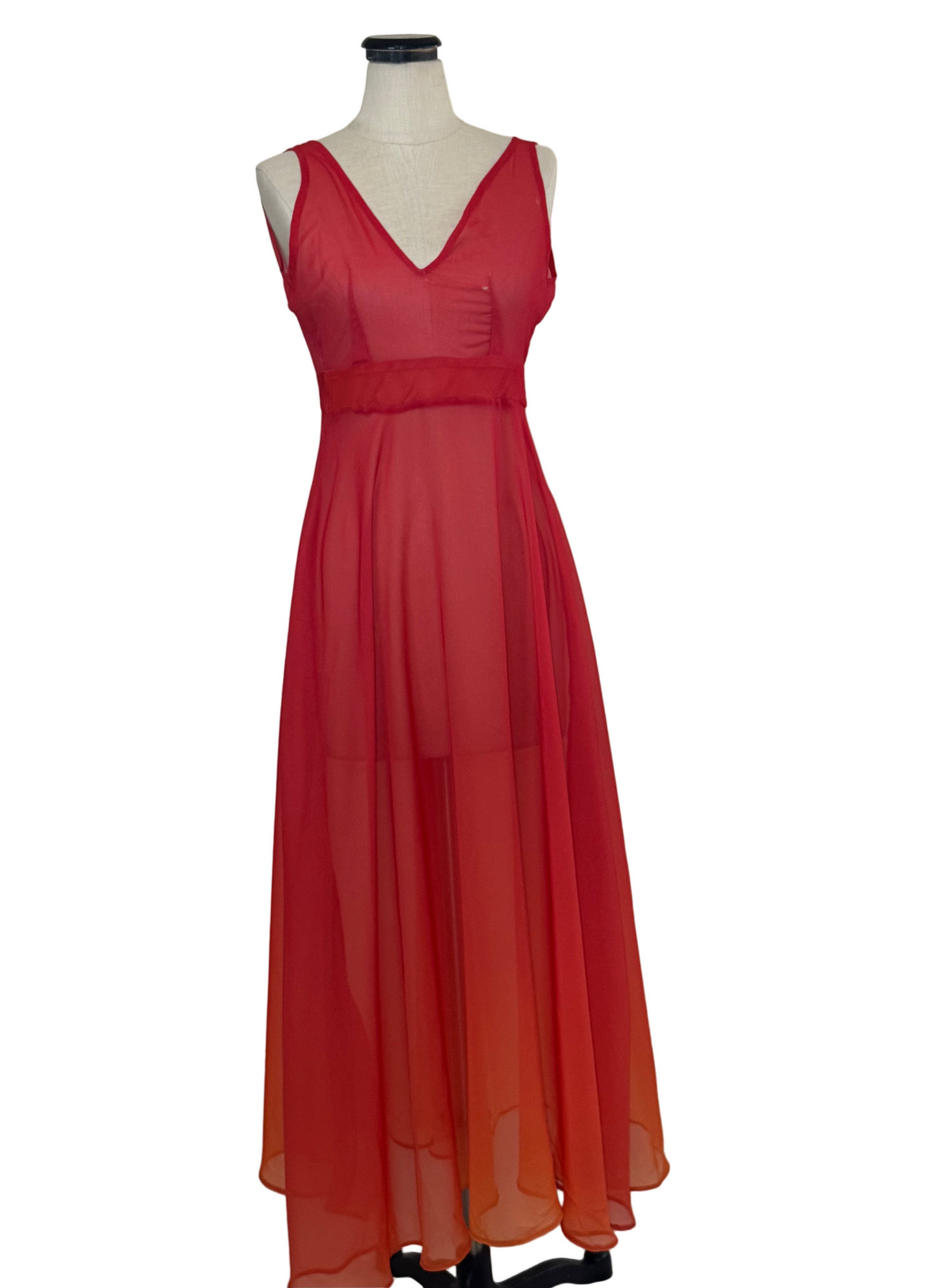 Red Sunrise Dress - Rental