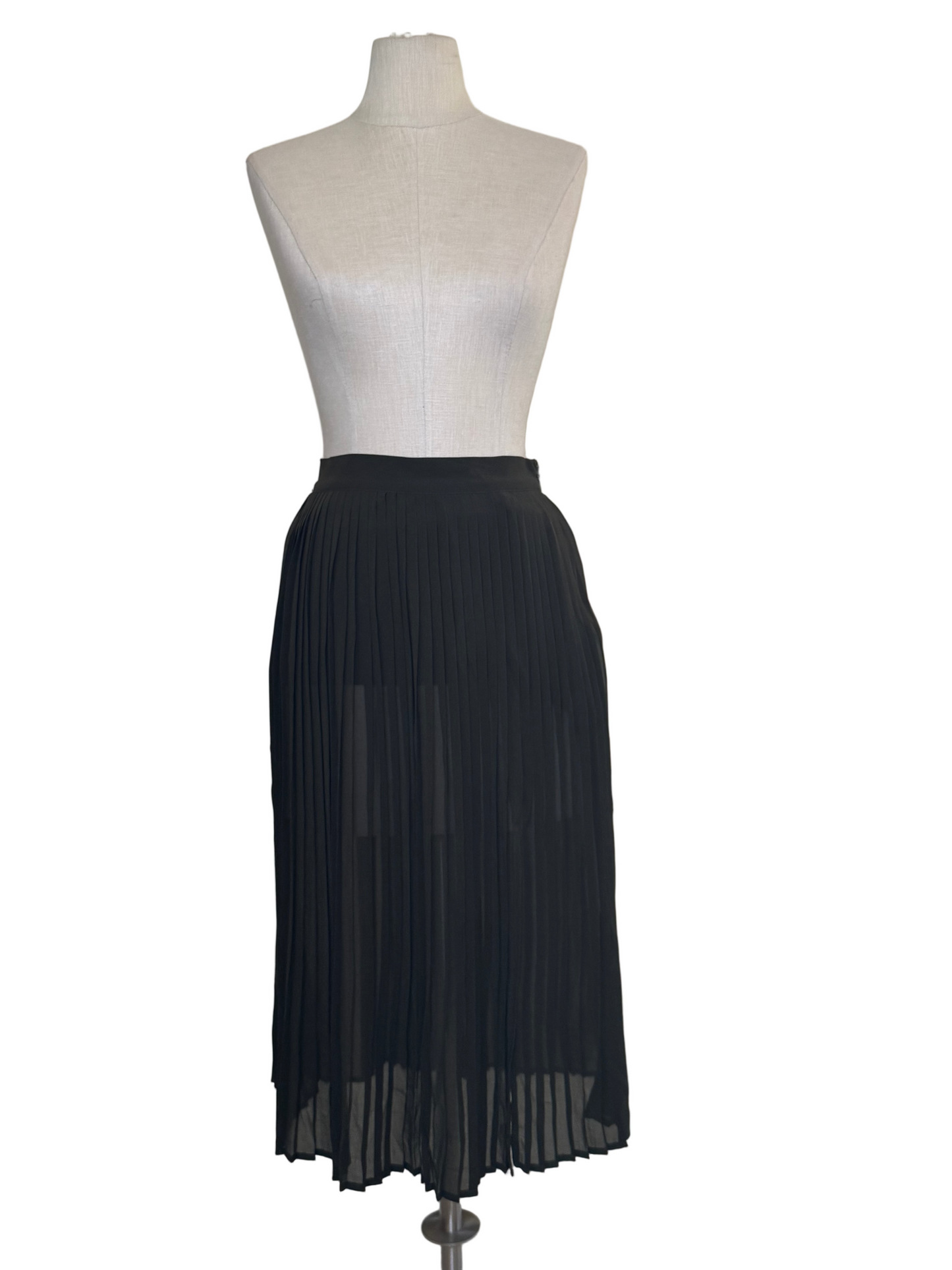 Black Pleated Skirt - Rental