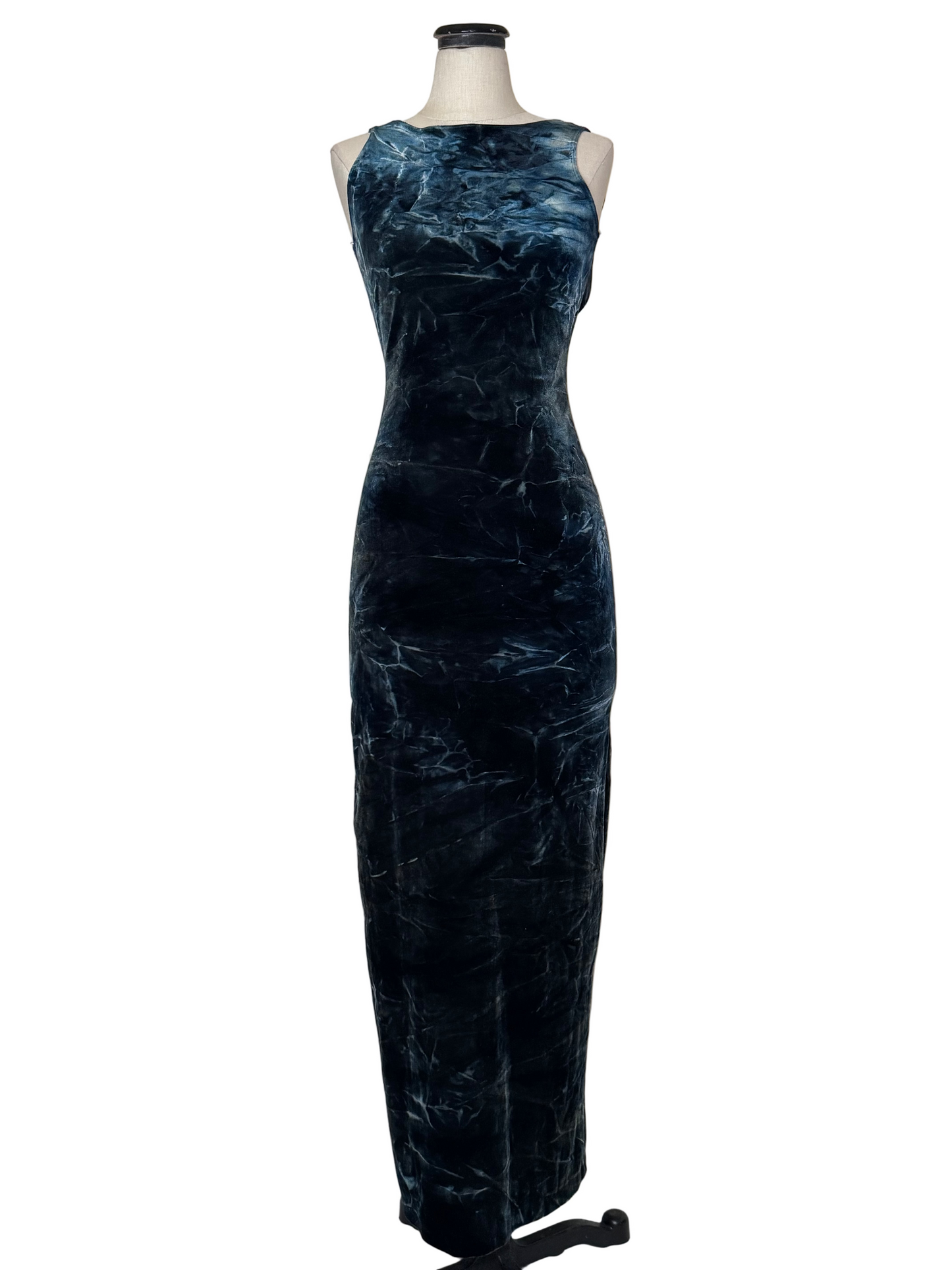 Blue Velvet Dress - Rental