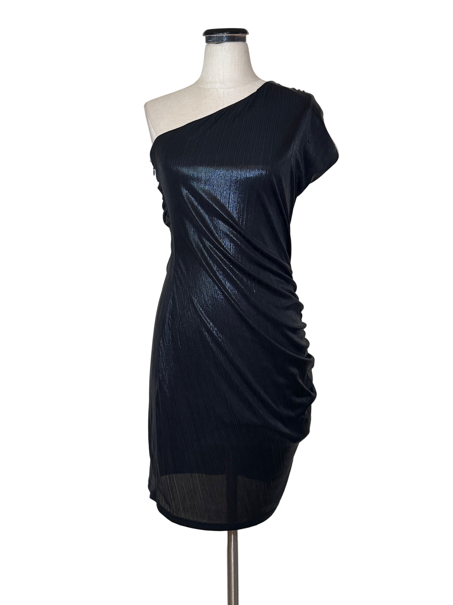 Black One Shoulder Dress - Rental