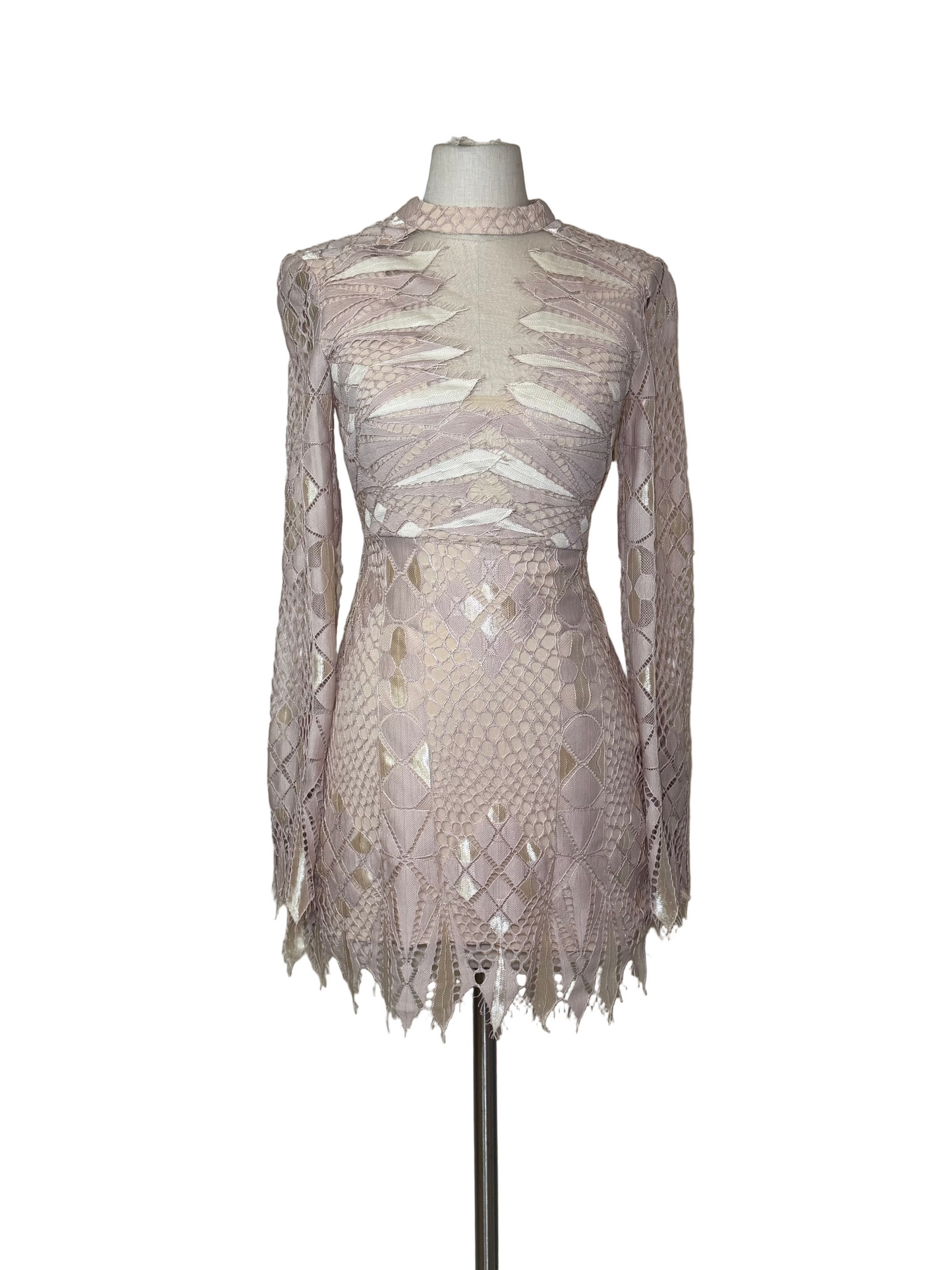 Pink Patches Dress - Rental