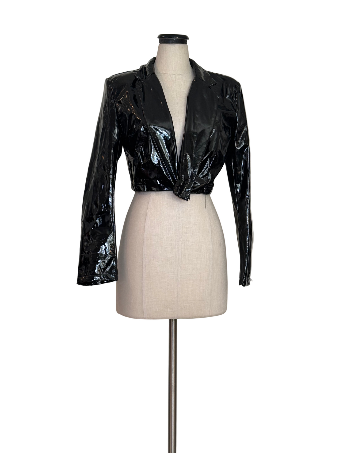 Black Vinipel Jacket - Rental