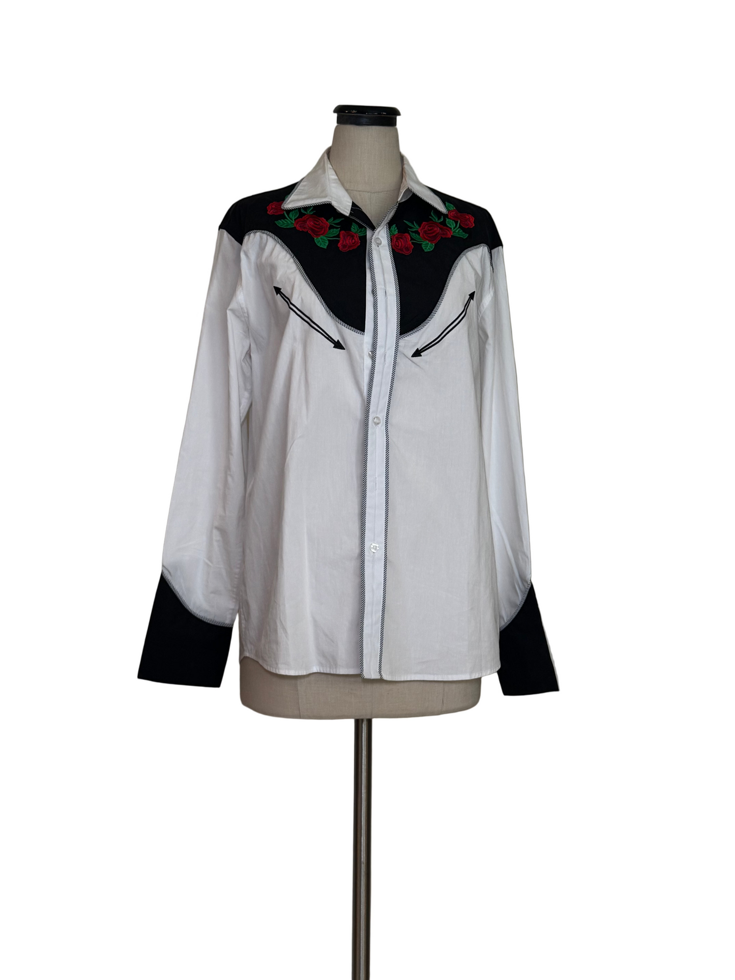 White & Black Shirt - Rental