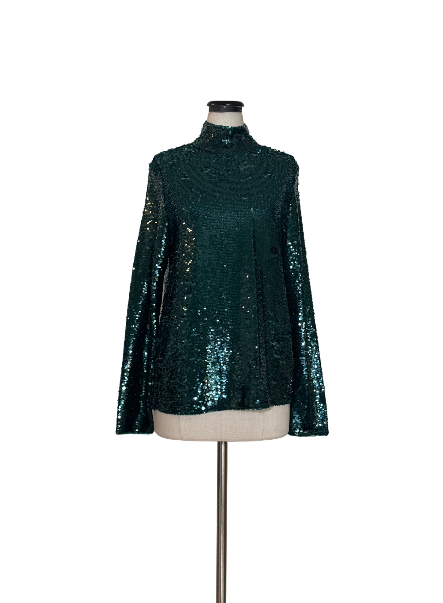Green Sequins Top - Rental