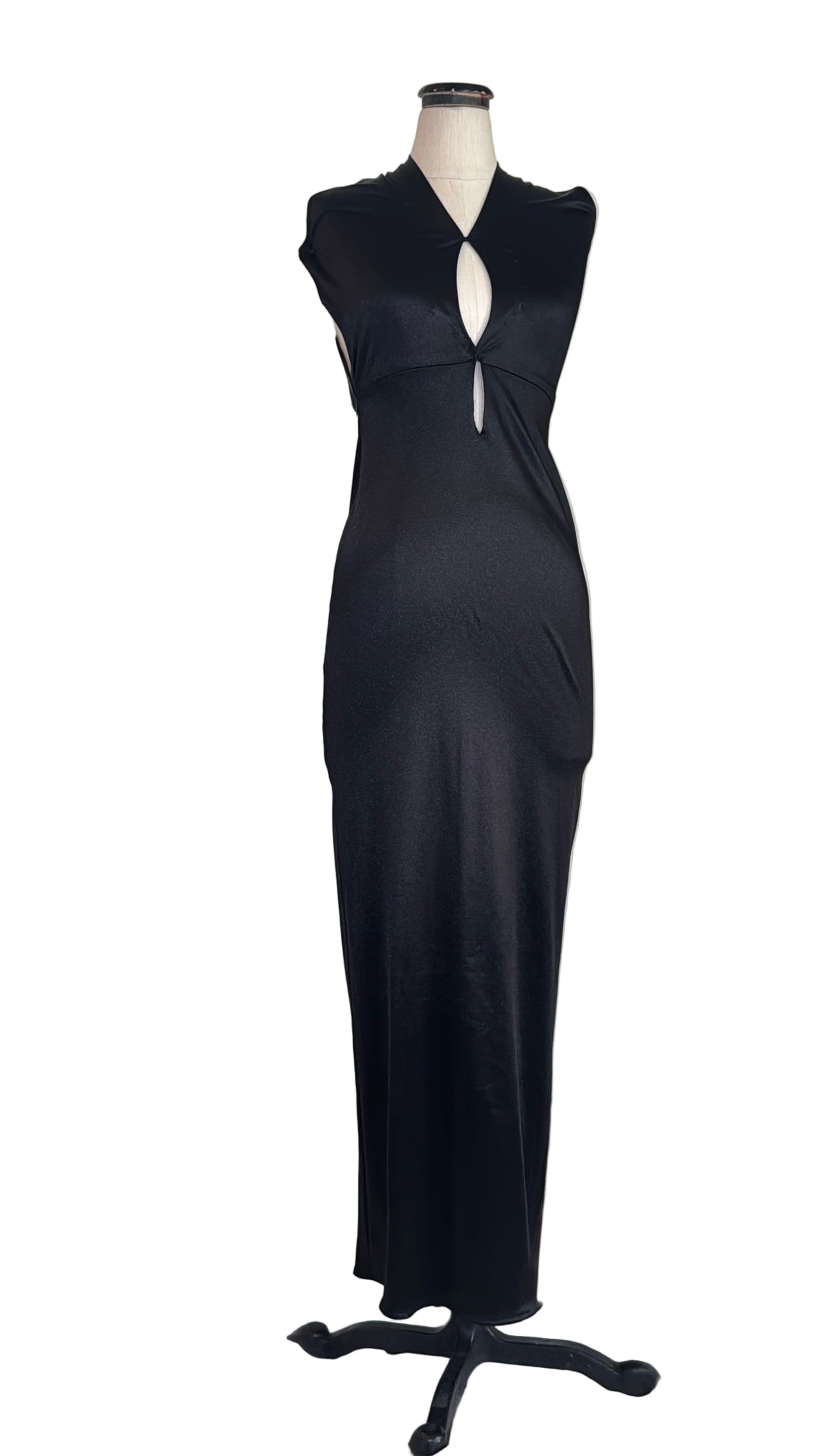 Black Fitted Gown - Rental