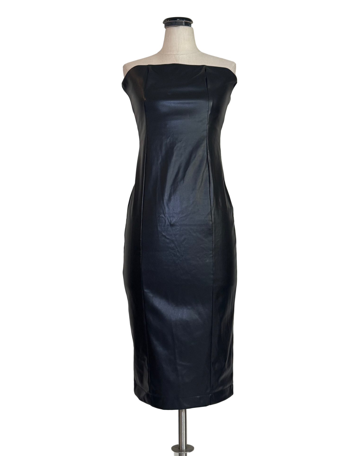 Black Strapless Dress - Rental