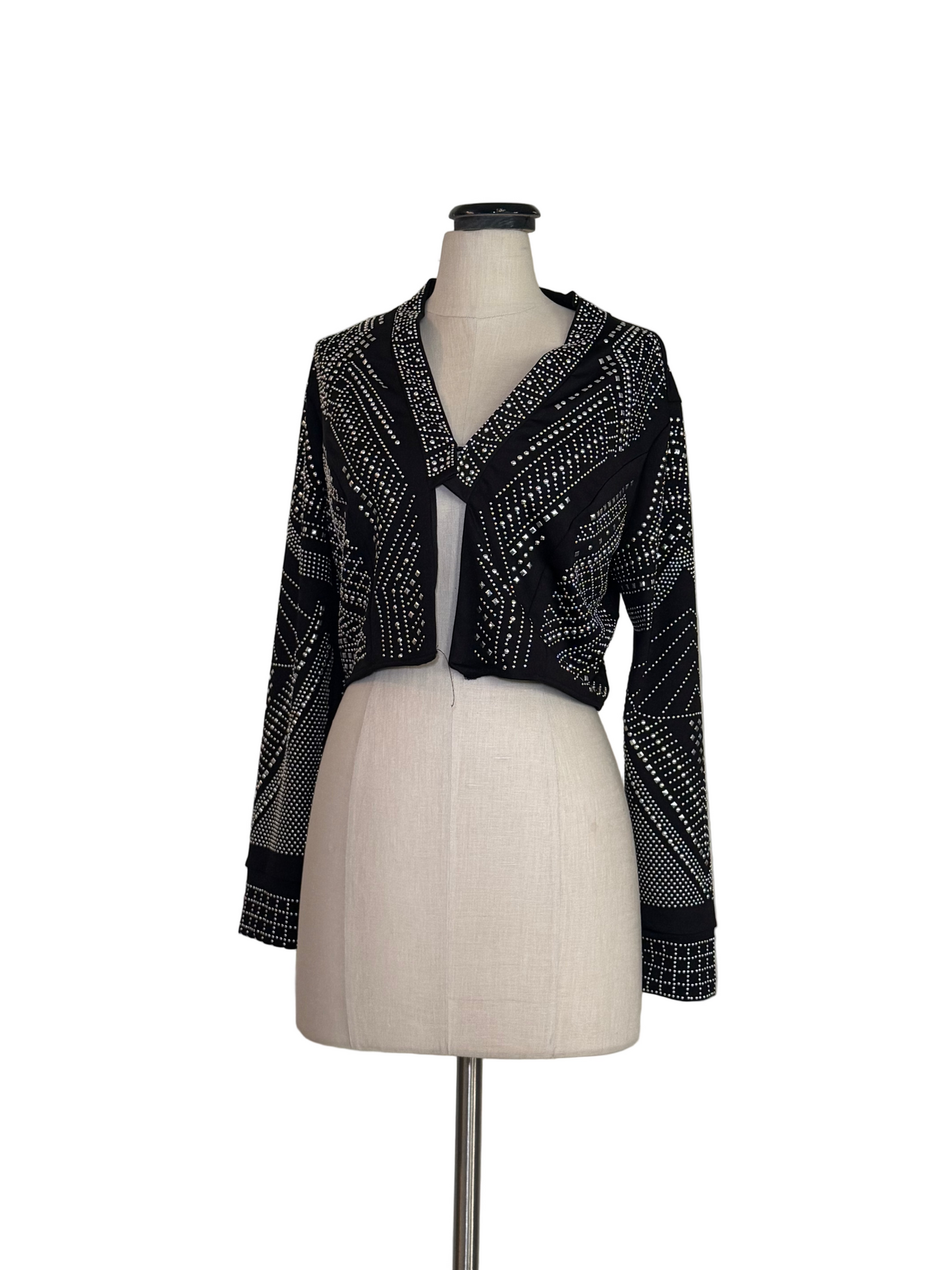 Black Beaded Jacket - Rental