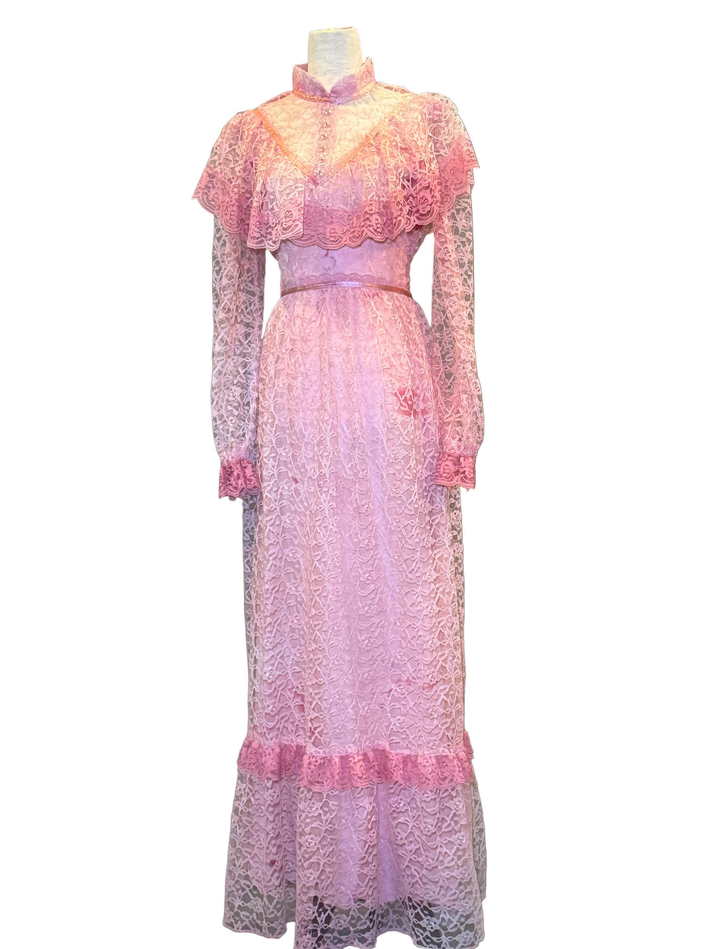 Pink Classic Dress - Rental