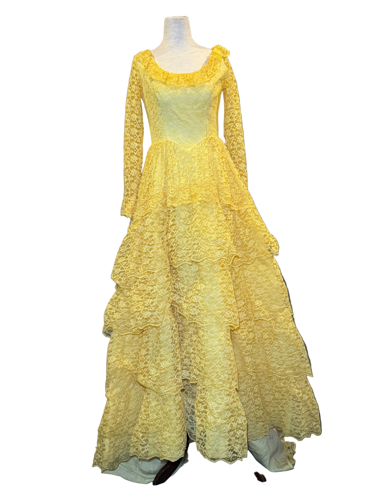 Yellow Classic Dress - Rental