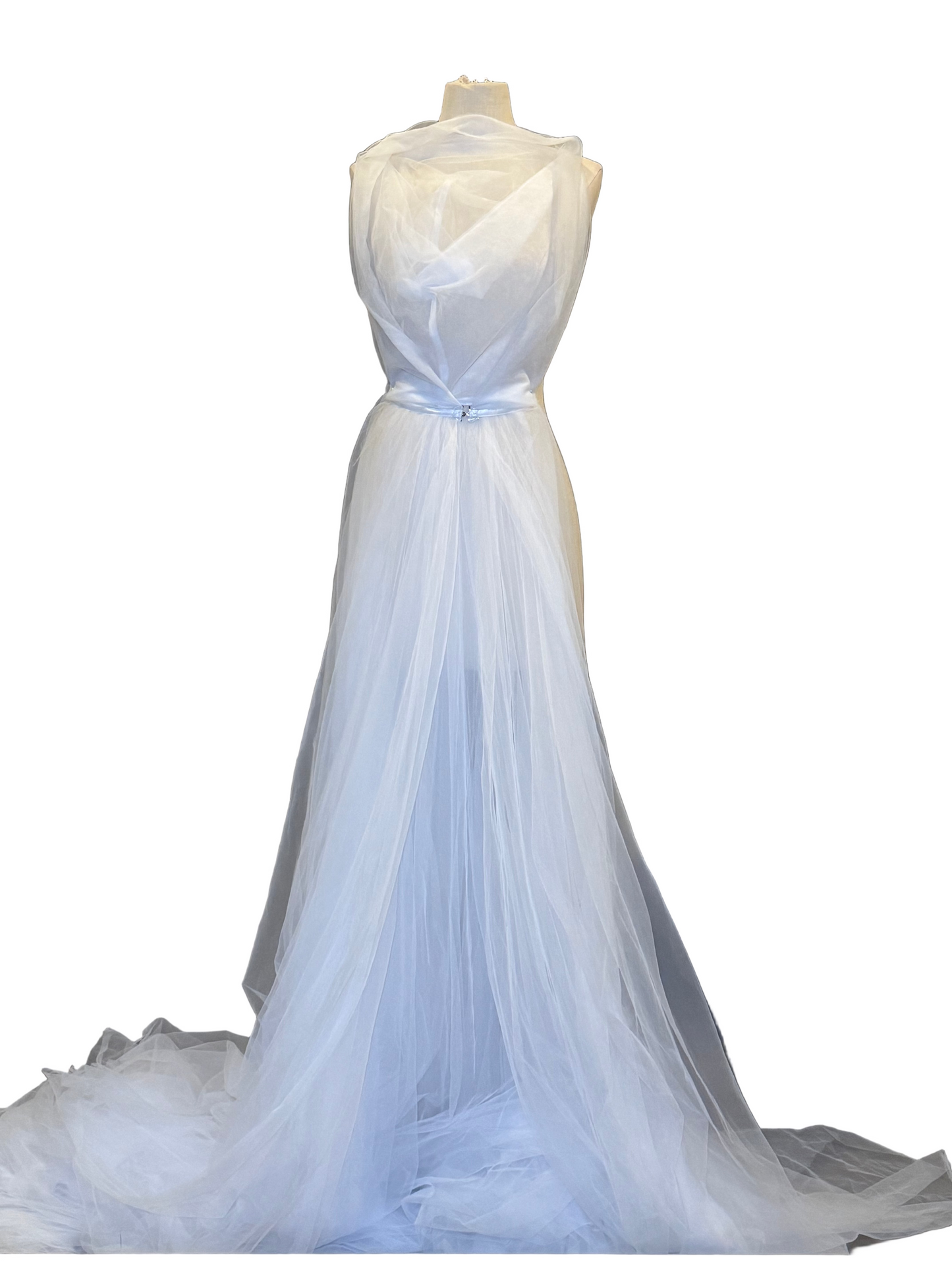 White Veil Dress Long - Rental
