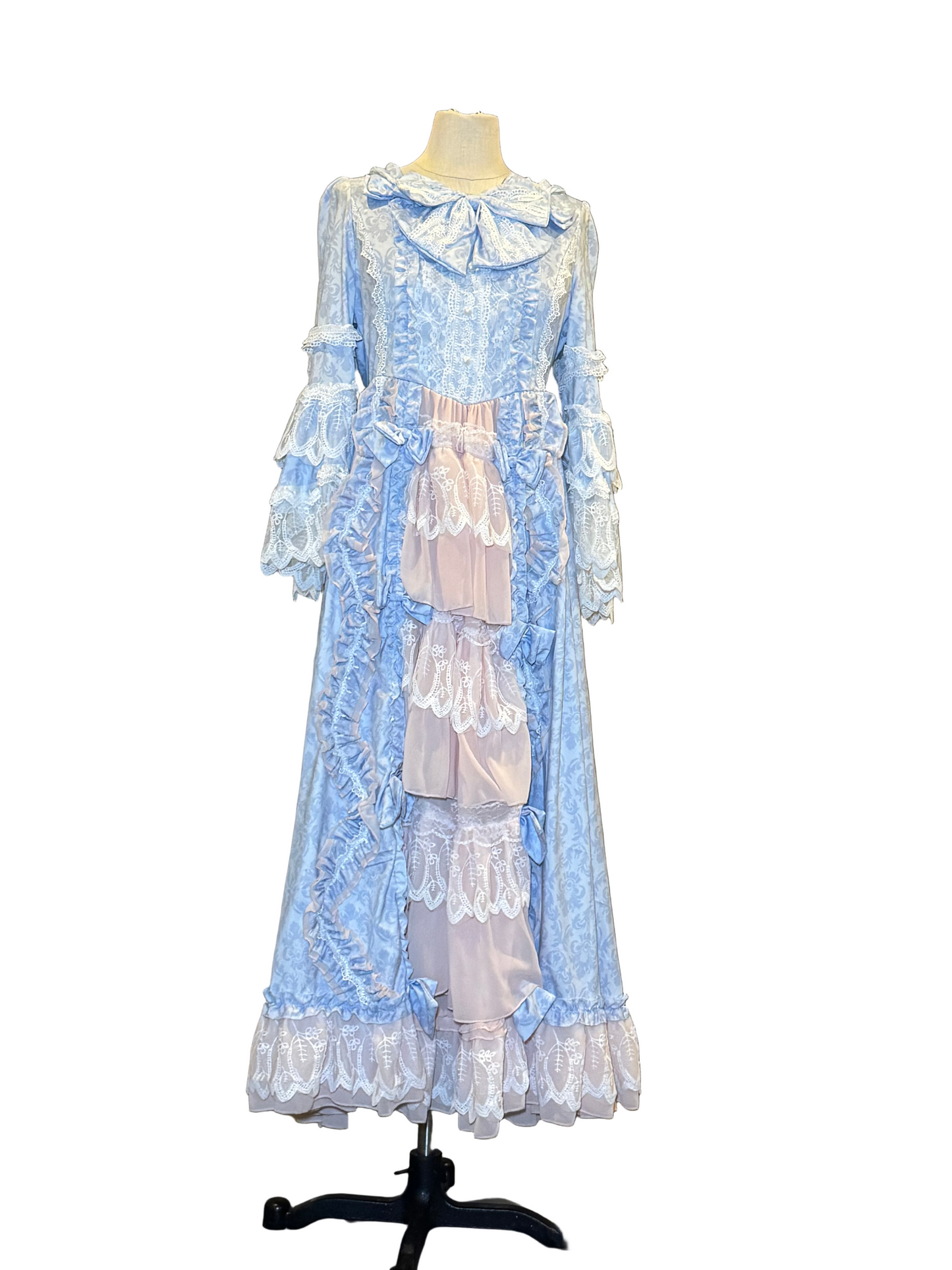 Blue Pastel Victorian Dress - Rental