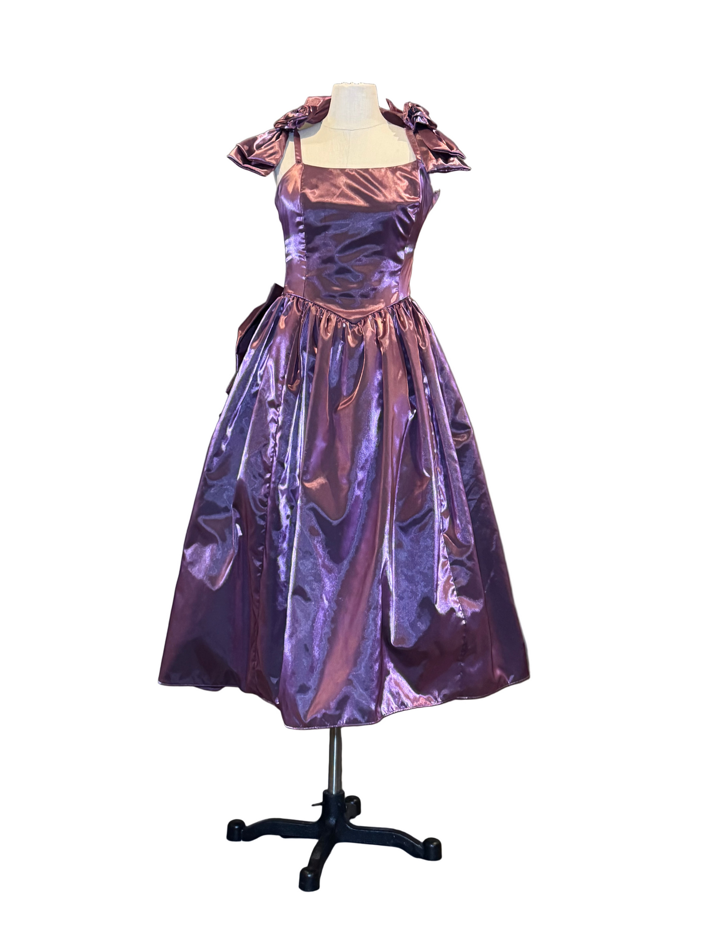 Purple Metallic Princess Dress - Rental