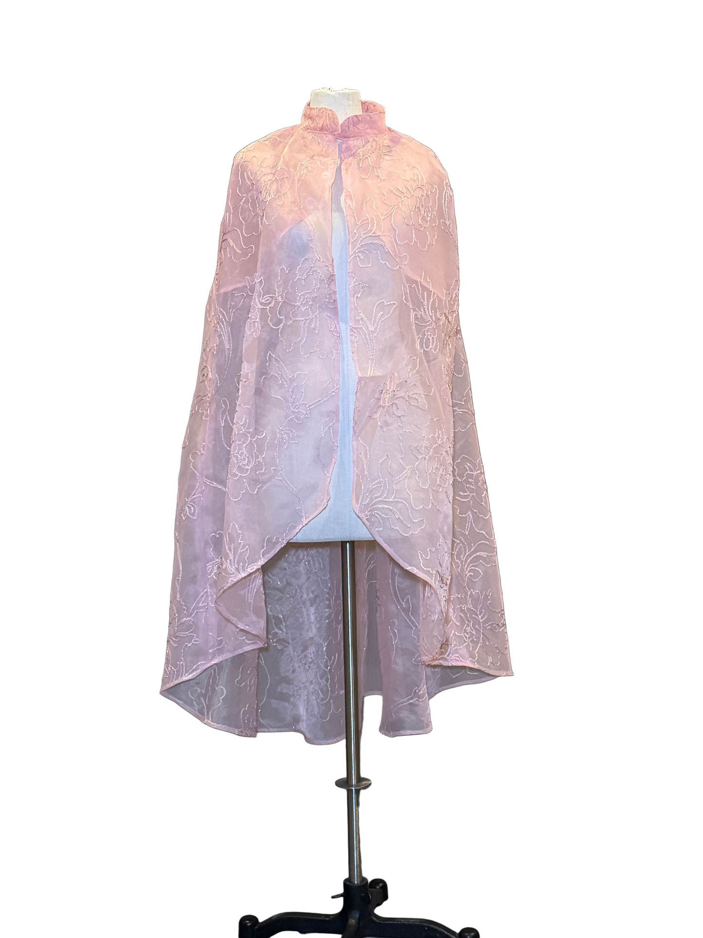 Pink Sheer Cape - Rental