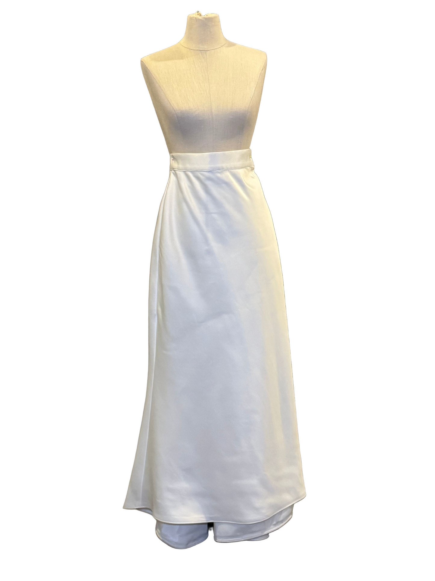 White Staple Maxi Skirt - Rental