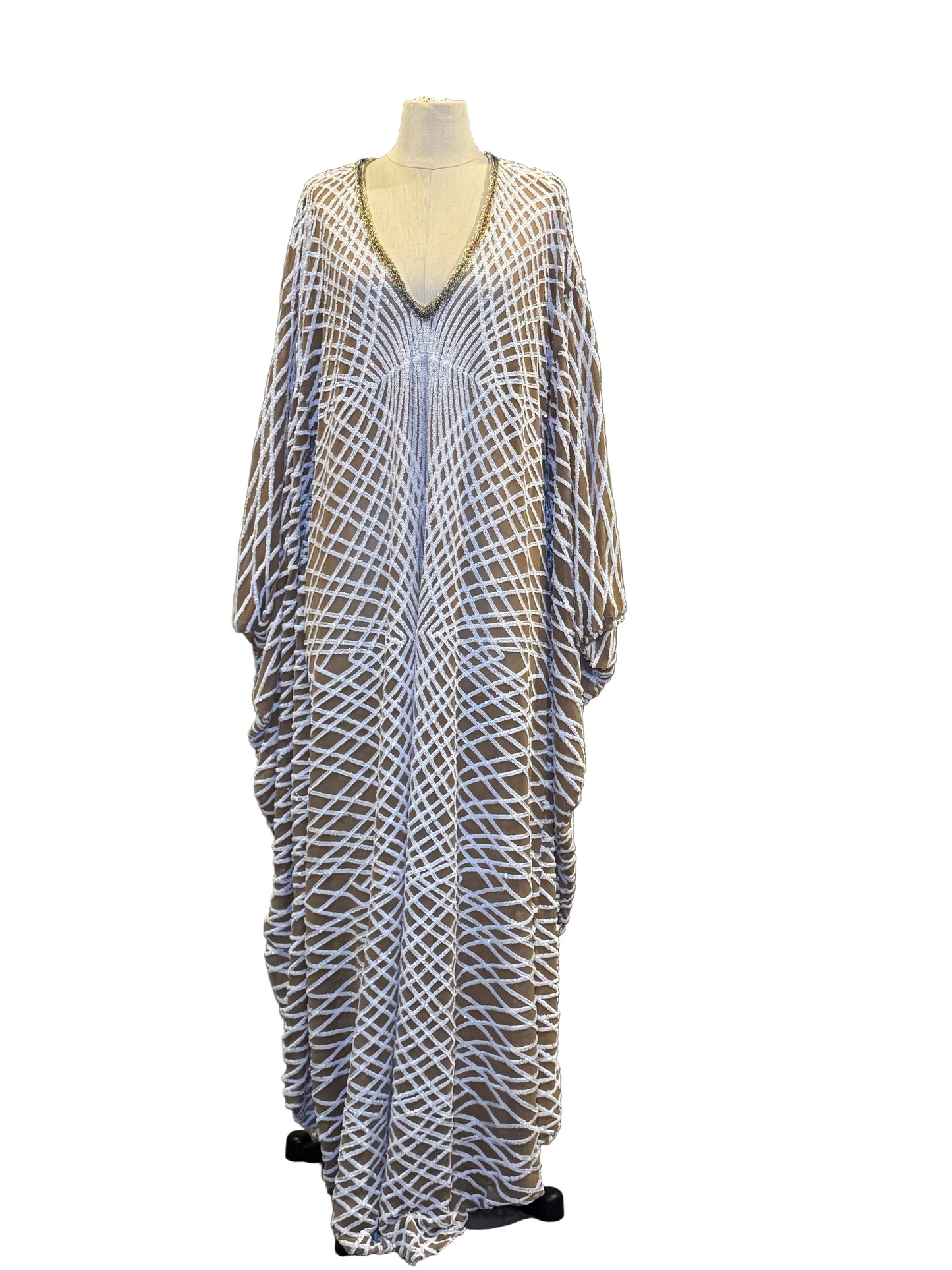 White Slouchy Dress - Rental