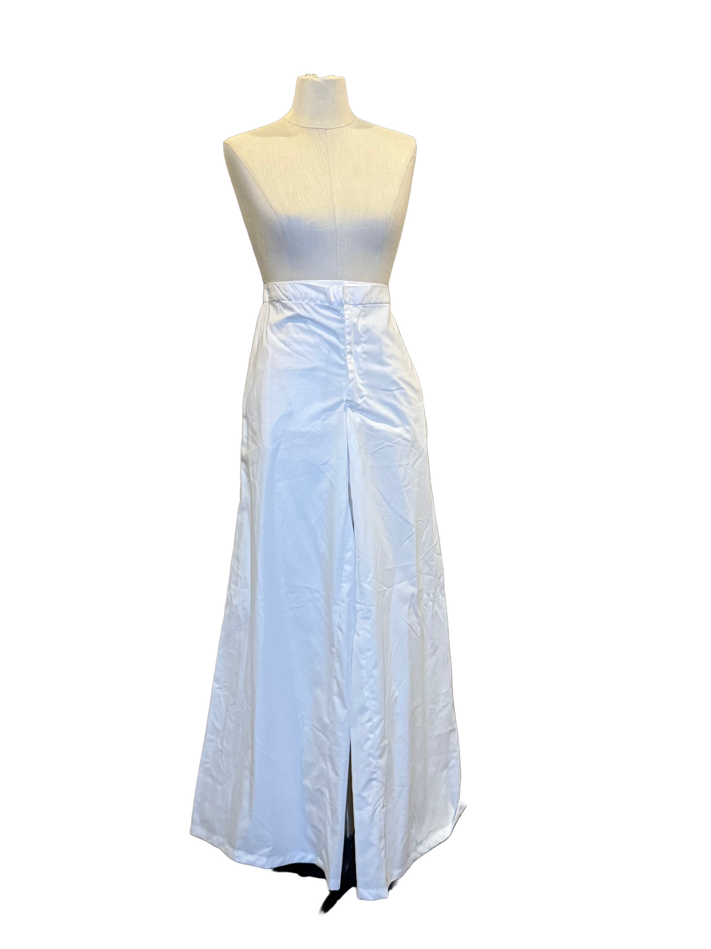 White Wide Pants - Rental
