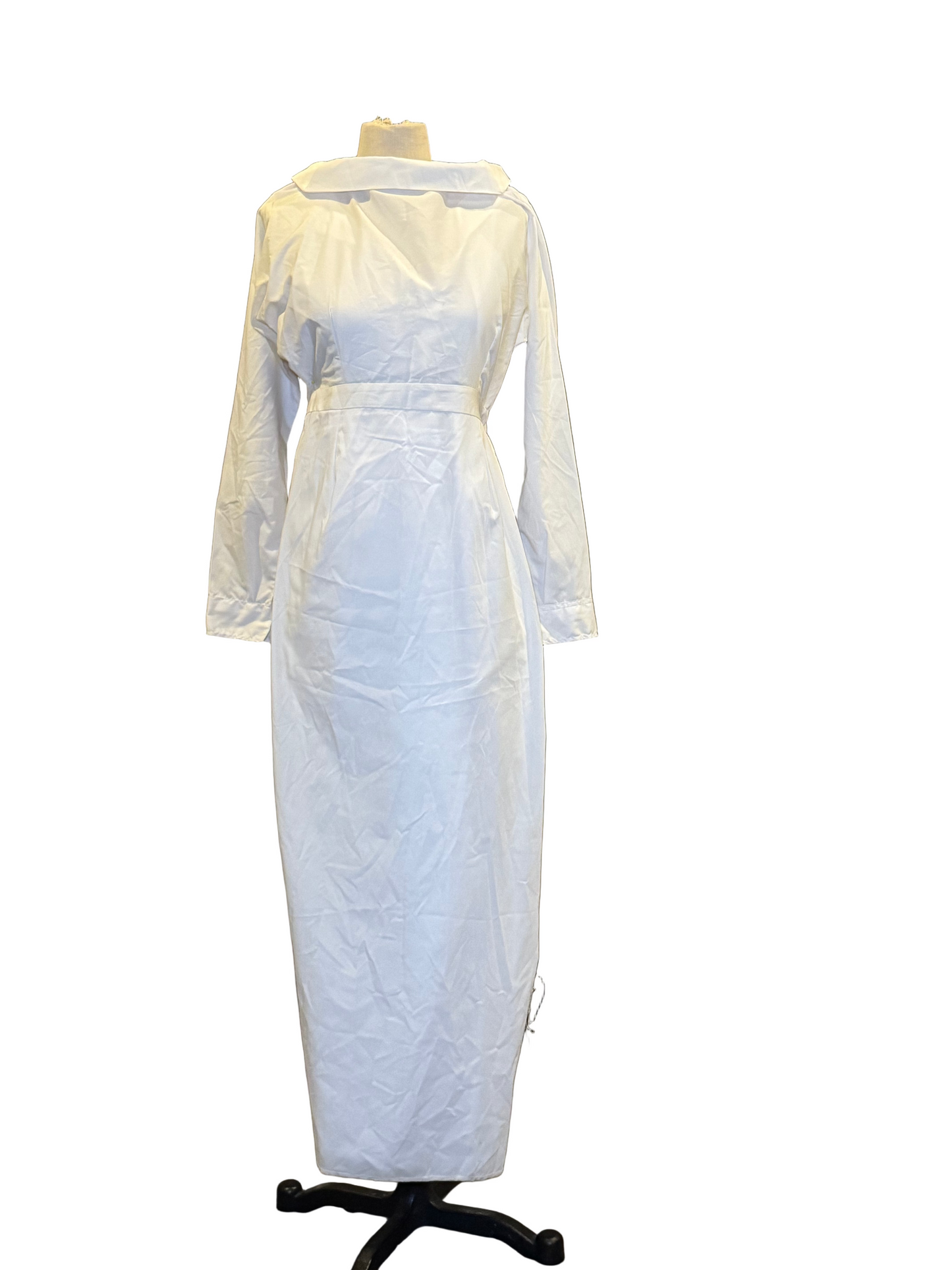 White Robe Dress - Rental