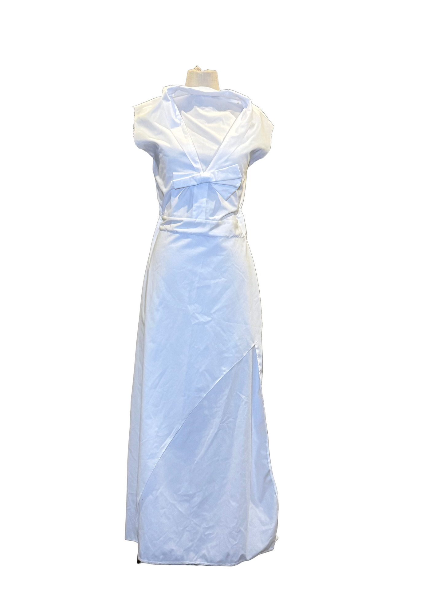 White Bow Dress - Rental