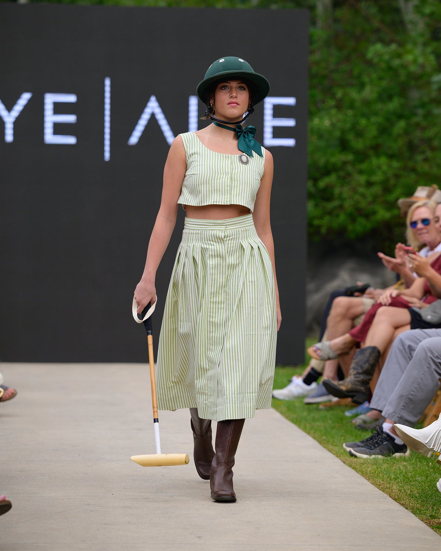 Resort Pinstripe Two-piece Set