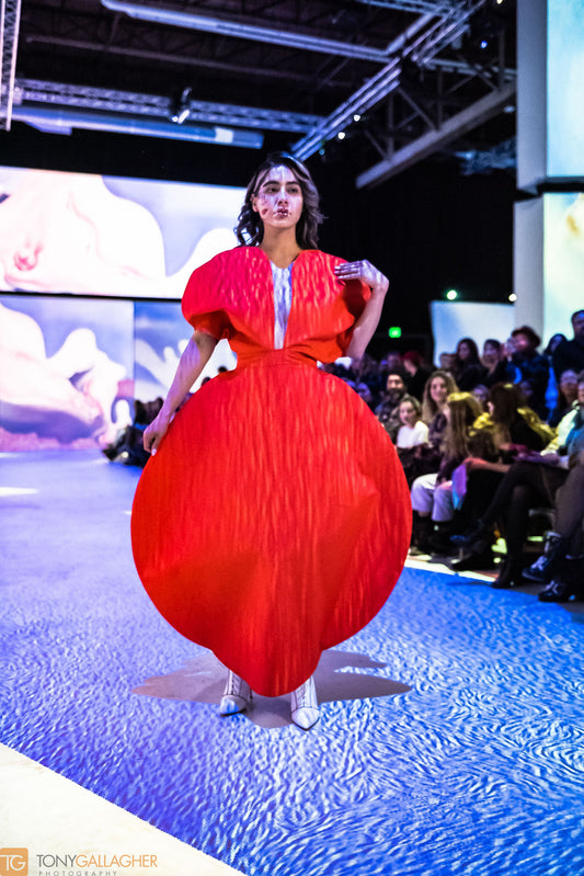 Dali Collection: Sweet Orange Bomb Dress